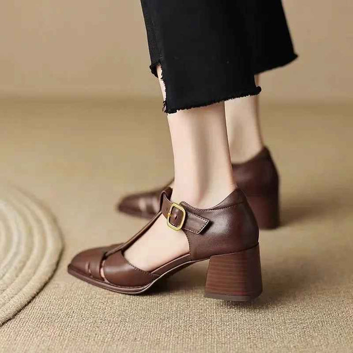 Aveline Vintage Block Sandals