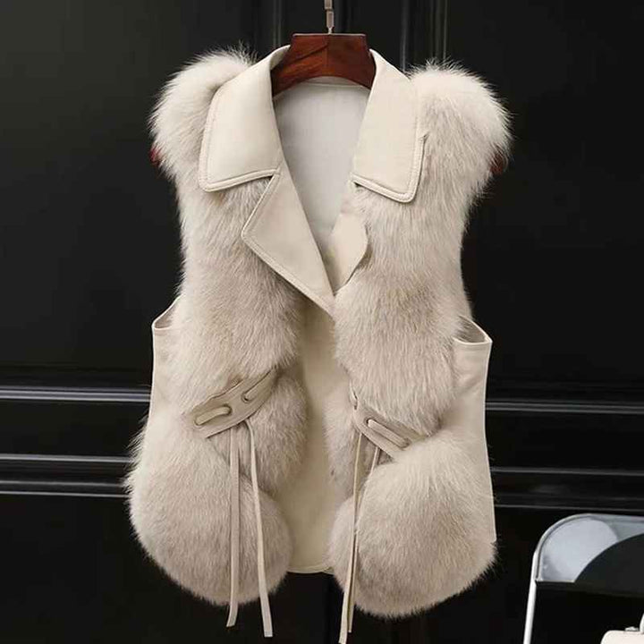 Veloura Faux Fur Vest