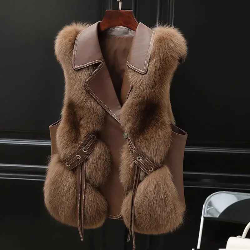 Veloura Faux Fur Vest