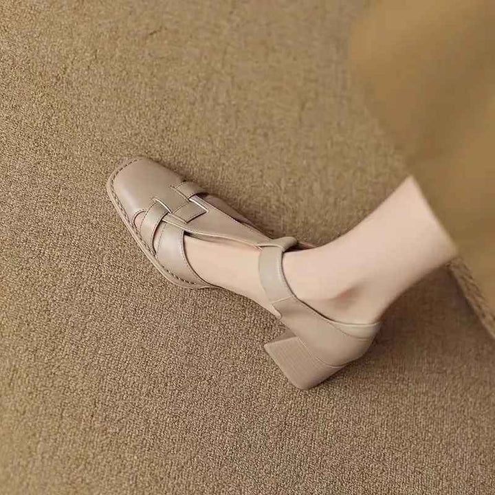 Aveline Vintage Block Sandals