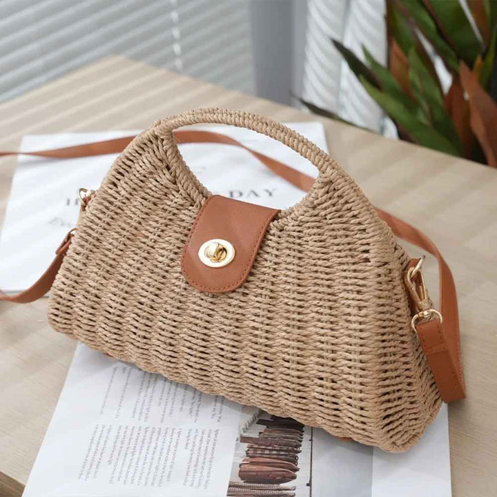 Aurelia Woven Handbag