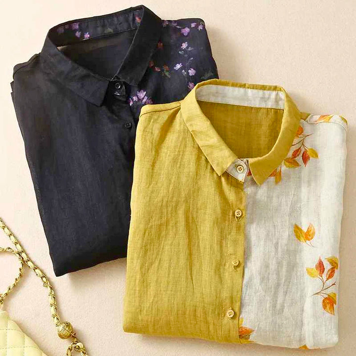 Amara Linen Blouse