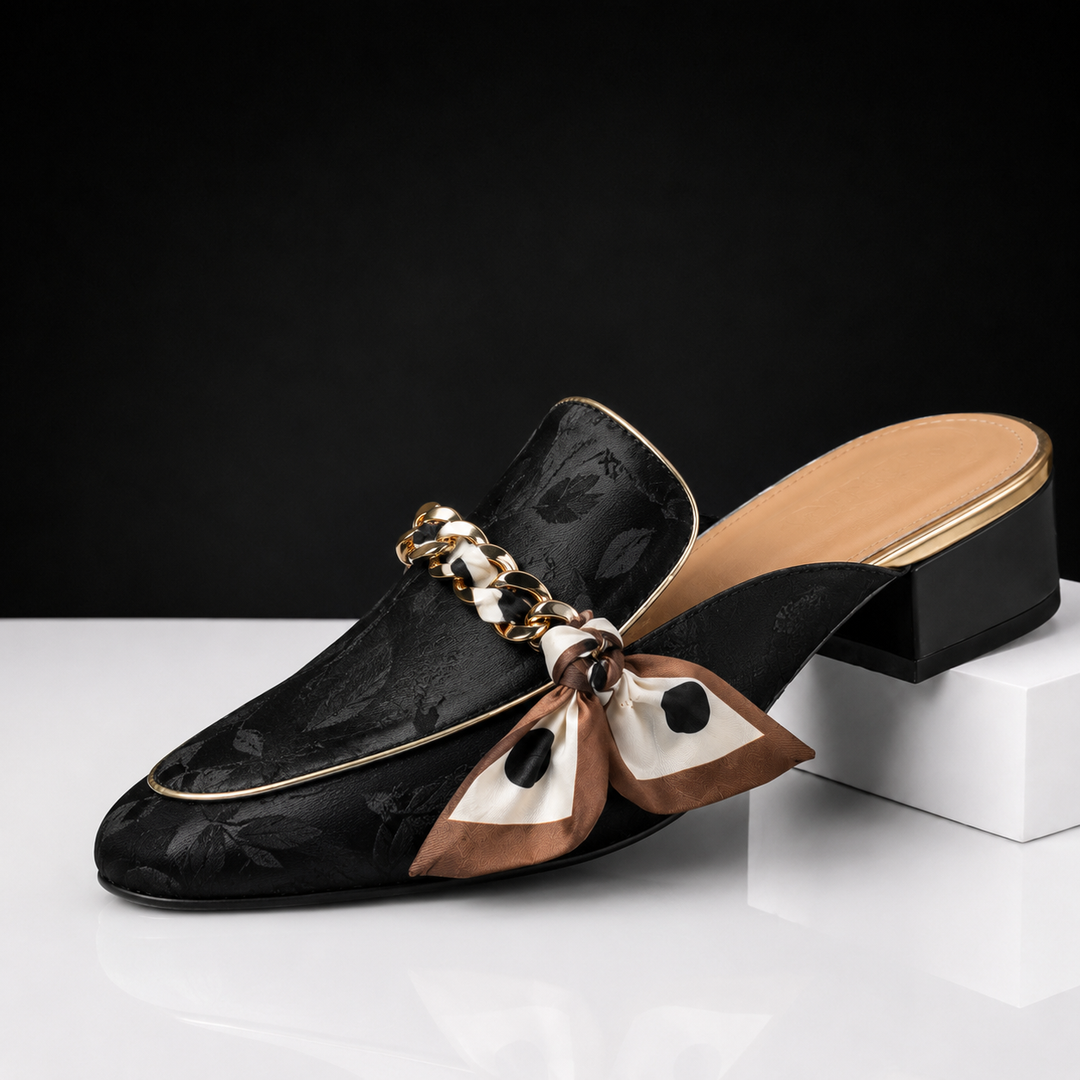 Katrina Genuine Leather Heels