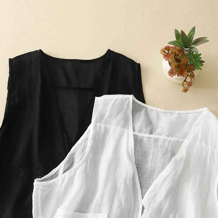 Aurora Linen Blouse