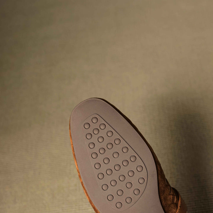 Emilia Woven Mary Janes Flats