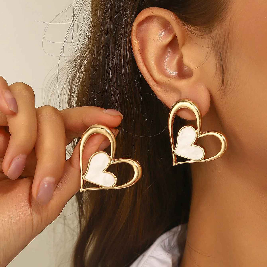 Old Money Heart Earrings