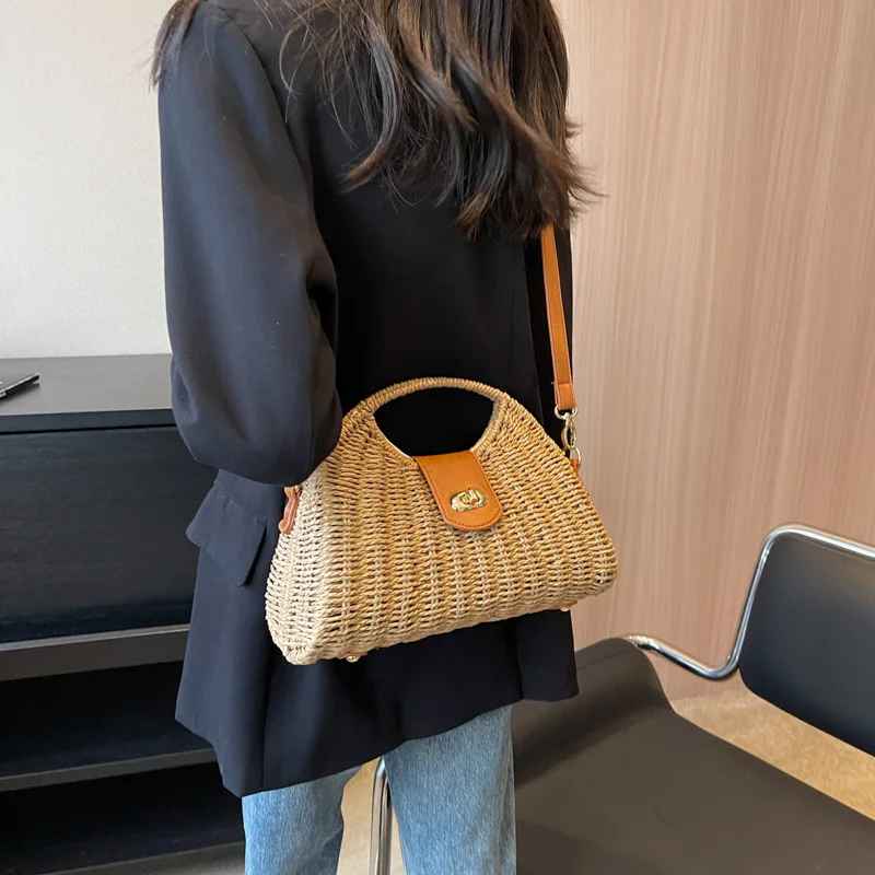 Aurelia Woven Handbag