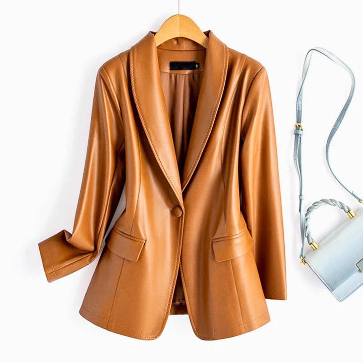 Riviera Leather Blazer