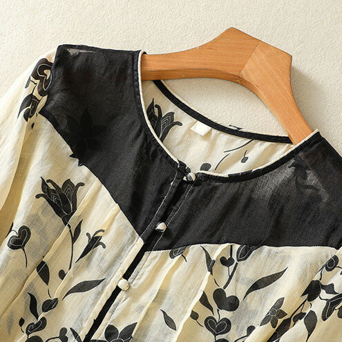 Camila Linen Blouse