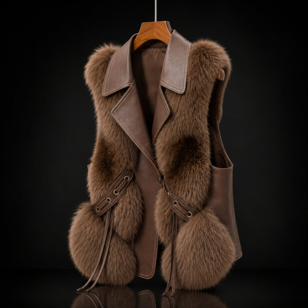 Veloura Faux Fur Vest