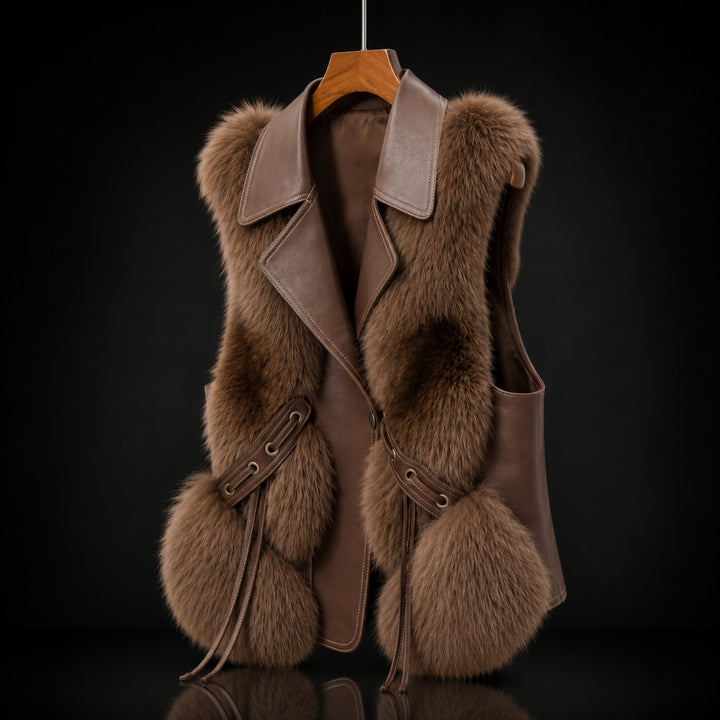 Veloura Faux Fur Vest