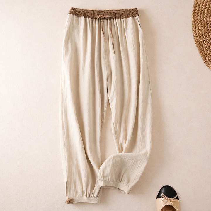 Sienna Linen Harem Pants