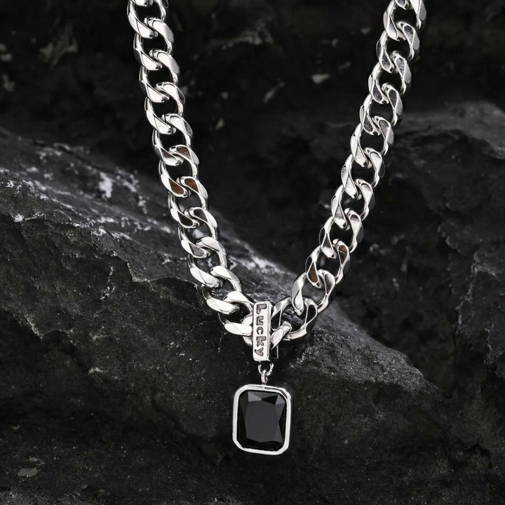 Onyx Gemstone Necklace