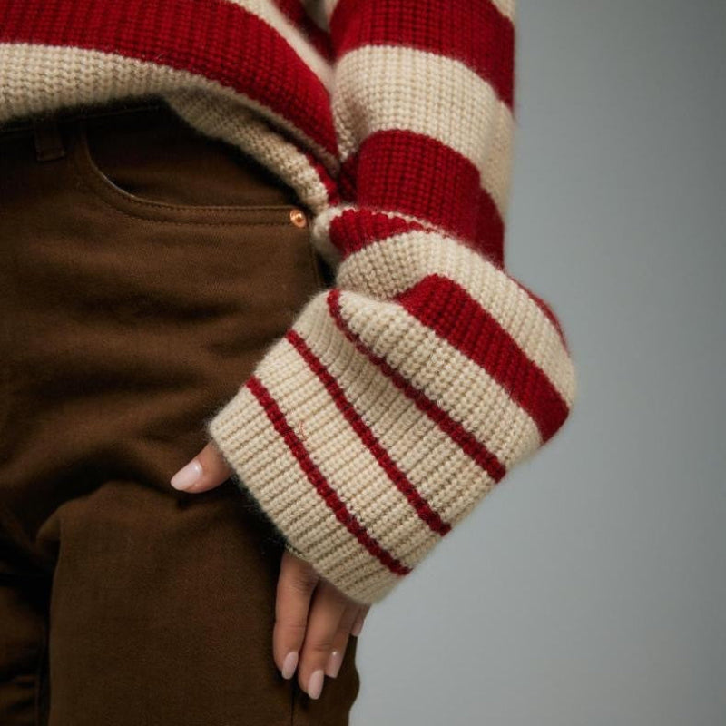 Aurora Merino Wool Oversized Sweater