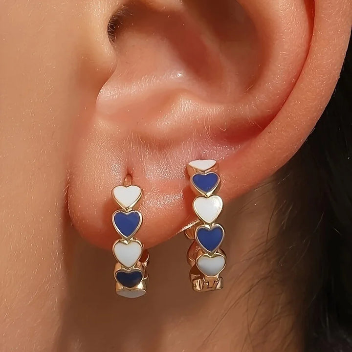 Aurora Heart Earrings