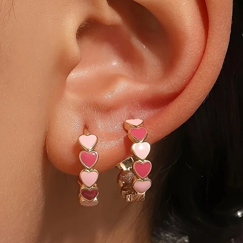 Aurora Heart Earrings