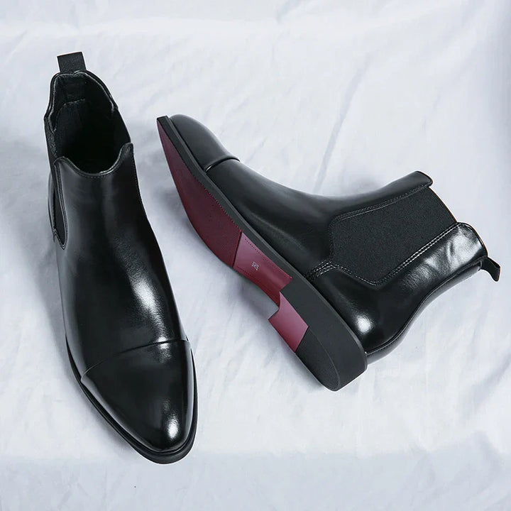 Crevette Chelsea Leather Boots