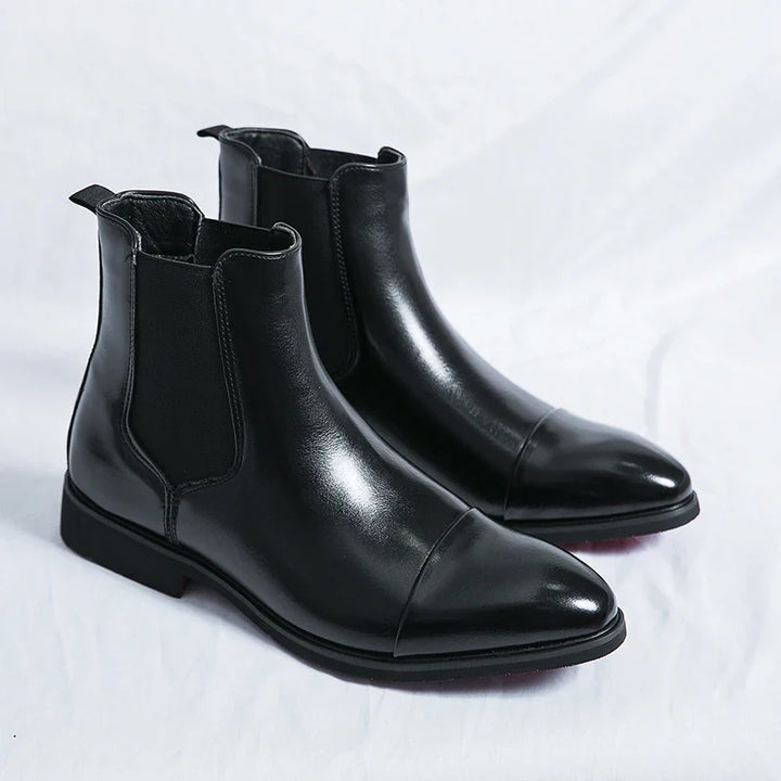 Crevette Chelsea Leather Boots