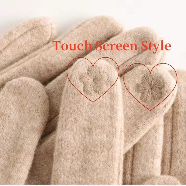 Aurora Cashmere Touchscreen Gloves