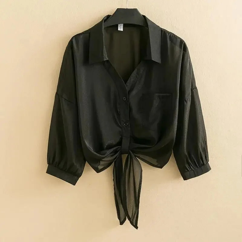 Amera Cardigan Blouse