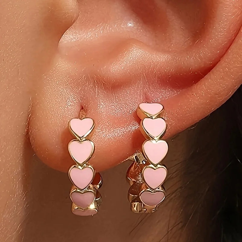 Aurora Heart Earrings