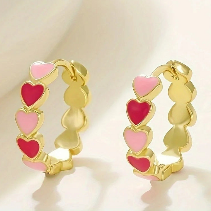 Aurora Heart Earrings