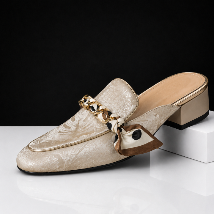 Katrina Genuine Leather Heels