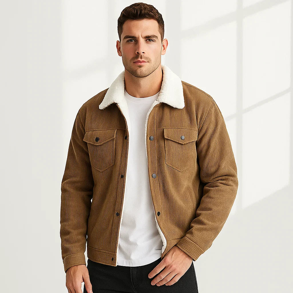Henley Corduroy Jacket