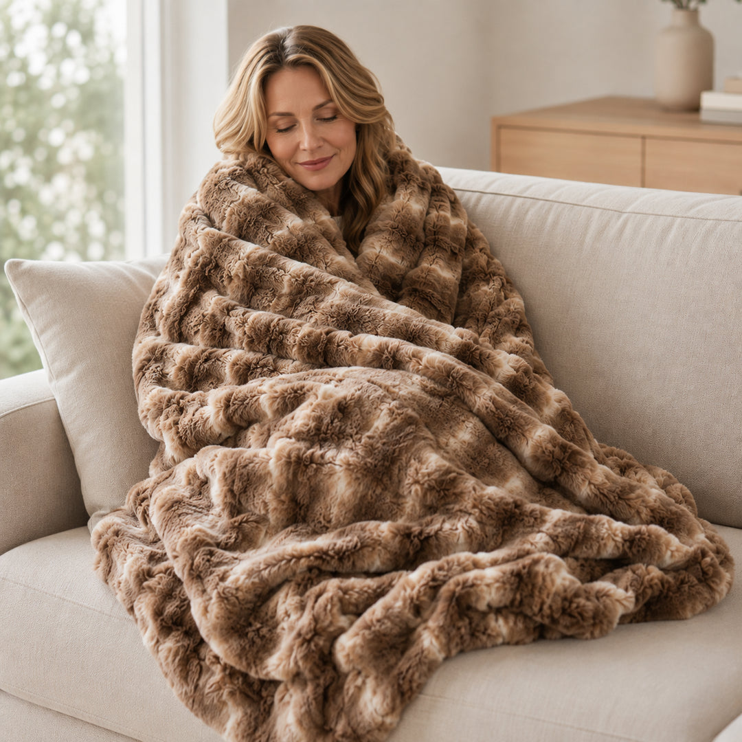 Sienna Plush Throw Blanket