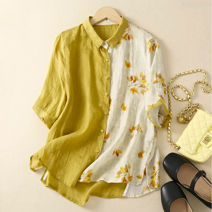 Amara Linen Blouse