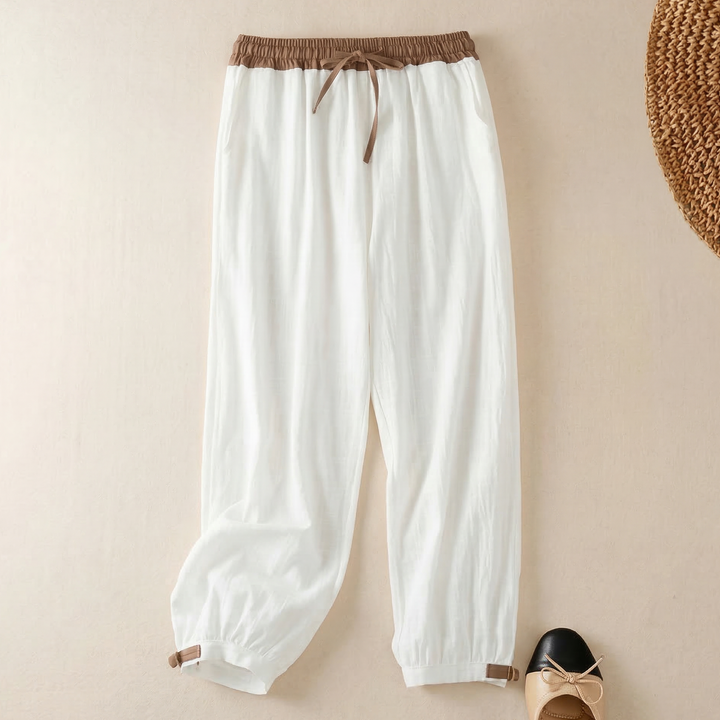 Sienna Linen Harem Pants