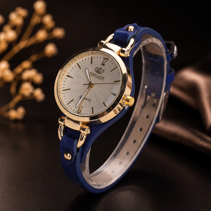 Amelia Leather Watch