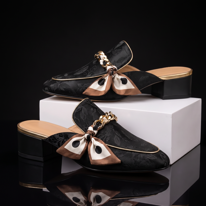 Katrina Genuine Leather Heels